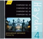 Sinfonien Nr. 34, 39, 40, 50 von Joseph Haydn (Komp)