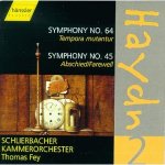 Josehh Haydn - Sinfonie 64 und 45 / Schlierbacher Kammerorchester / Thomas Frey - Audio-CD