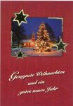 3er Päckchen Faltkarten - Gesegnete Weihnachten und ein gutes neues Jahr