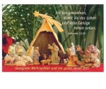 Kleinkartenserie [24 Stück] Gesegnete Weihnachten und ein gutes neues Jahr