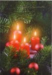 3er Päckchen Faltkarten - Gesegnete Weihnachten und ein gutes neues Jahr