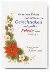 Kleinkartenserie [24 Stück] Gesegnete Adventszeit