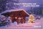 Kleinkartenserie [24 Stück] Gesegnete Weihnachten und ein gutes neues Jahr 