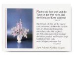 Kleinkartenserie [24 Stück] Zum Advent Gottes Segen