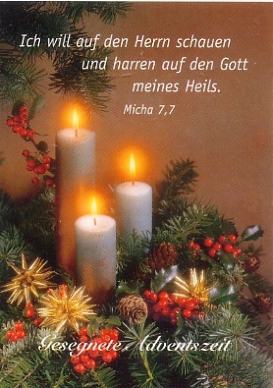 Kleinkartenserie [24 Stück] Adventszeit