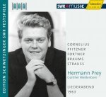 Hermann Prey - Liederabend 1963 - Audio-CD