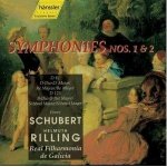 Symphonien Nr.1 und 2 - Helmuth Rilling (Künstler), Real Filharmonia de Galicia, Franz Schubert (Komponist)