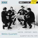 Melos Quartet »Quartet Recital 1979« Audio-CD