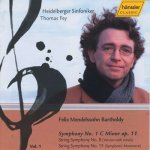 Felix Mendelssohn Bartholdy • Streichersinfonien 1 - Audio-CD